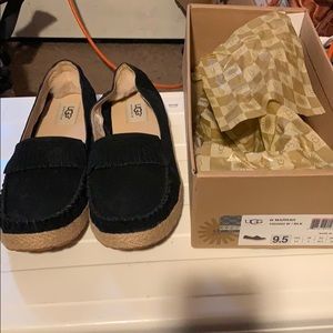 Ugg Black Loafers